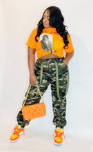 Load image into Gallery viewer, “Guard Ya Heart” Cargo Pants