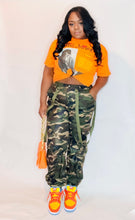 Load image into Gallery viewer, “Guard Ya Heart” Cargo Pants