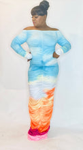 Load image into Gallery viewer, “Ombré Yo-yo” Dress